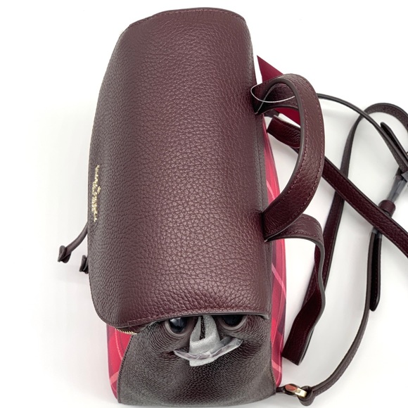 Kate Spade Plaid Medium Backpack - Picture 10 of 11
